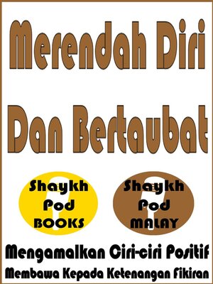 cover image of Merendah Diri Dan Bertaubat--Humility & Repentance